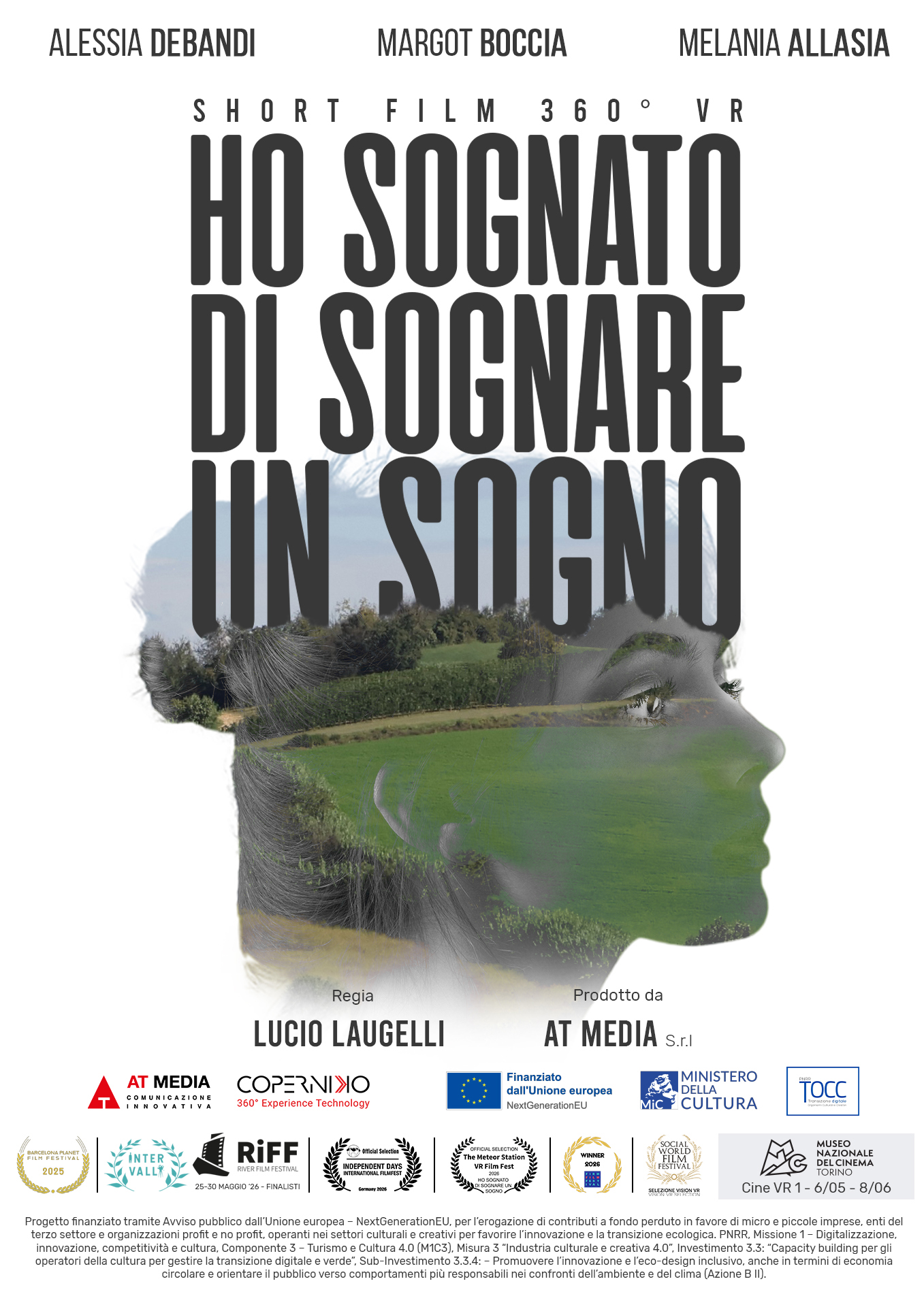 Locandina short film 360 in VR per Ho sognato di sognare un sogno Locandina short film 360 in VR per Ho sognato di sognare un sogno